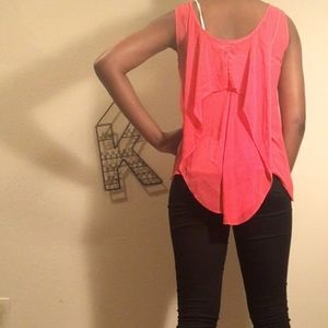 Orange tank top